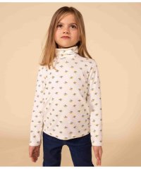 PETIT BATEAU/プリントタートルネック長袖Ｔシャツ/505845298