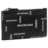 BALENCIAGA/バレンシアガ BALENCIAGA カードケース フラグメントケース コインケース ブラック ホワイト メンズ BALENCIAGA 640535 2AAOC /505846217