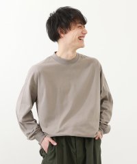 devirock/無地 ビッグシルエット 袖リブ 大人 長袖Tシャツ 子供服 キッズ 男の子 女の子 トップス 長袖Tシャツ ロンT /505846792