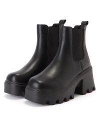 Lace Ladies/レースレディース Lace Ladies ショート丈厚底トラックサイドゴアブーツ/505836917