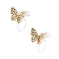 cream dot/クリームドット Cream dot. 選べる2type、煌めくミニバタフライピアス/イヤリング/505844971