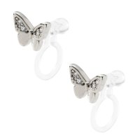 cream dot/クリームドット Cream dot. 選べる2type、煌めくミニバタフライピアス/イヤリング/505844971