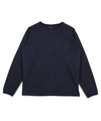 Good On/Good On グッドオン Tシャツ 長袖 ロンT カットソー メンズ レディース Uネック LS PKT TEE ブラック ネイビー ベージュ 黒 GOLT－/505846887