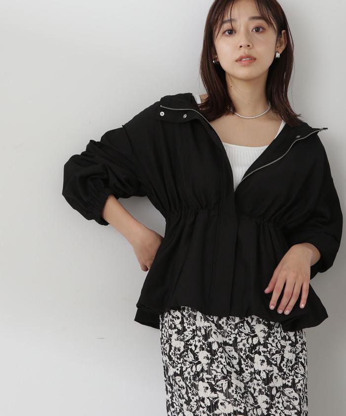 ペプラムバルーンブルゾン 24SS(505847355) | ナチュラル ペプラムバルーンブルゾン 24SS(505847355) | ナチュラル