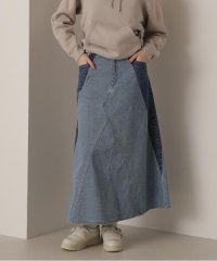 AVIREX/《WEB&DEPOT限定》DENIM BICOLOR SKIRT/デニムバイカラースカート/505847436