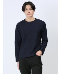 m.f.editorial/リンクスジャガードチェック フェイククルーネック長袖Tシャツ メンズ Tシャツ カットソー カジュアル インナー ビジネス ギフト プレゼント/505847455