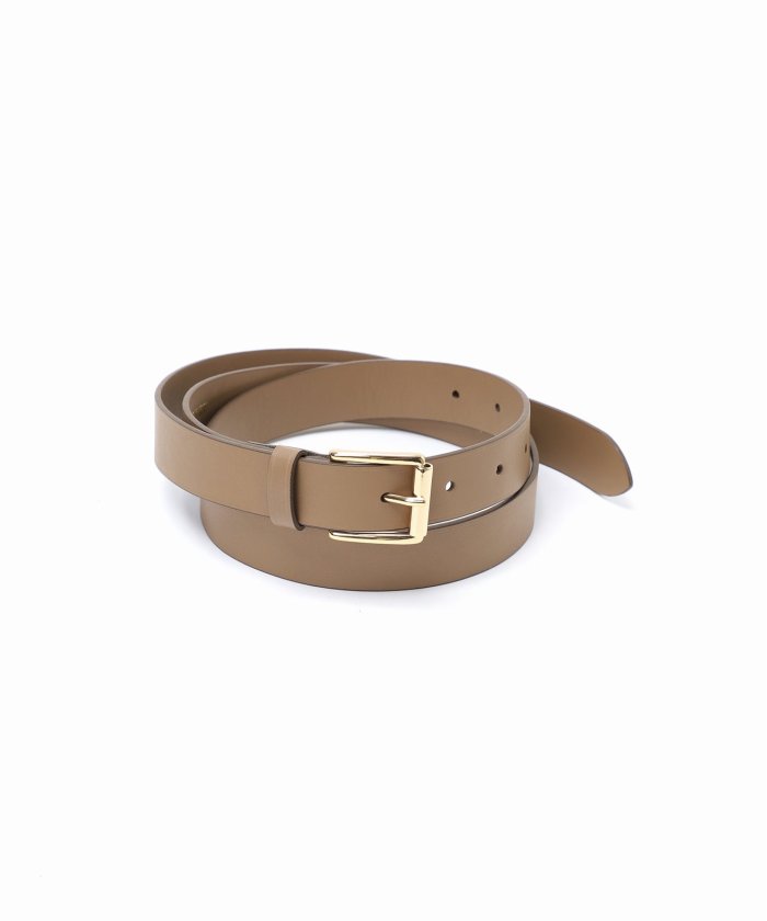 a35様用】MAISON BOINET ブラウン レザー ベルト 70/28 レディース