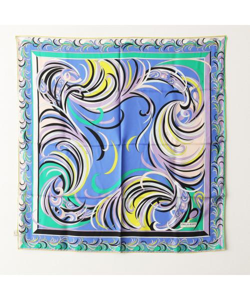 夏コーデ】EMILIO PUCCI シルクスカーフ マルチカラー