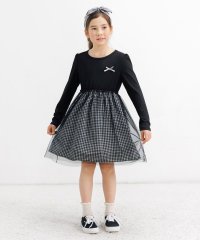 子供服Bee/異素材切り替えワンピース/505848105