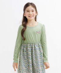 子供服Bee/異素材切り替えワンピース/505848105