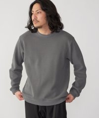 SHIPS MEN/SHIPS: カット ジャカード バーズアイ クルーネック 長袖 Tシャツ/505848546