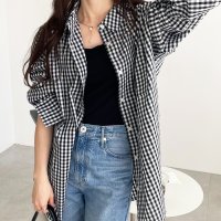 GeeRA/ジーラ GeeRA 羽織りにもなる！衿付ストライプカラーオーバーサイズシャツ/504496183