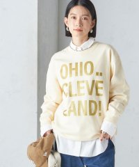 SHIPS WOMEN/【SHIPS別注】Odub:〈手洗い可能〉メタリック ロゴ スウェット 24SS ◇/505830331