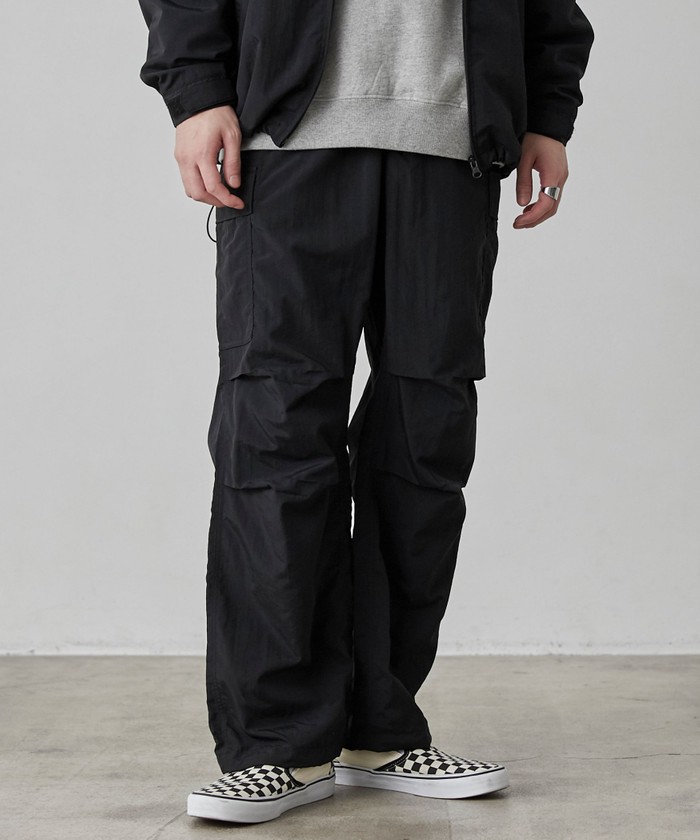 AURALEE LIGHT NYLON FATIGUE PANTS ネイビー 4 AURALEE「 LIGHT NYLON FATIGUE PANTS 」 – SISTER