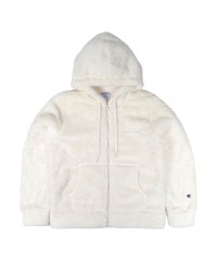 CHAMPION/ チャンピオン Champion ジャケット フリースジャケット ジップアップ アウター フーデッド レディース ZIP FOODED JACKET ブラック /505847747