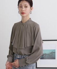 N Natural Beauty Basic/フロントケープとろみブラウス 24SS/505849424