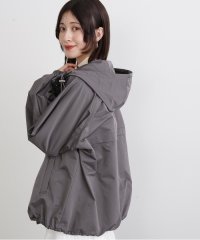 N Natural Beauty Basic/フード付きミディパーカー/505849438