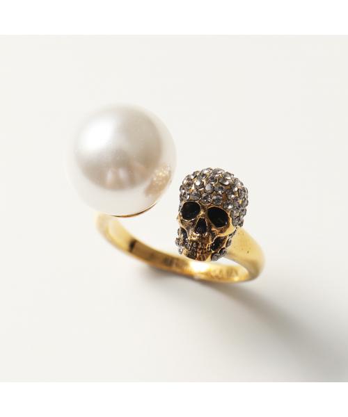 美品 Alexander McQueen リング 21サイズ 真鍮 AlexanderMcQueen リング 21サイズ 真鍮（三越伊勢丹 | McQueen