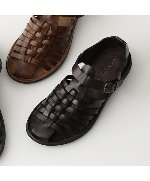 セール 48%OFF】BRADOR フラットサンダル 34766