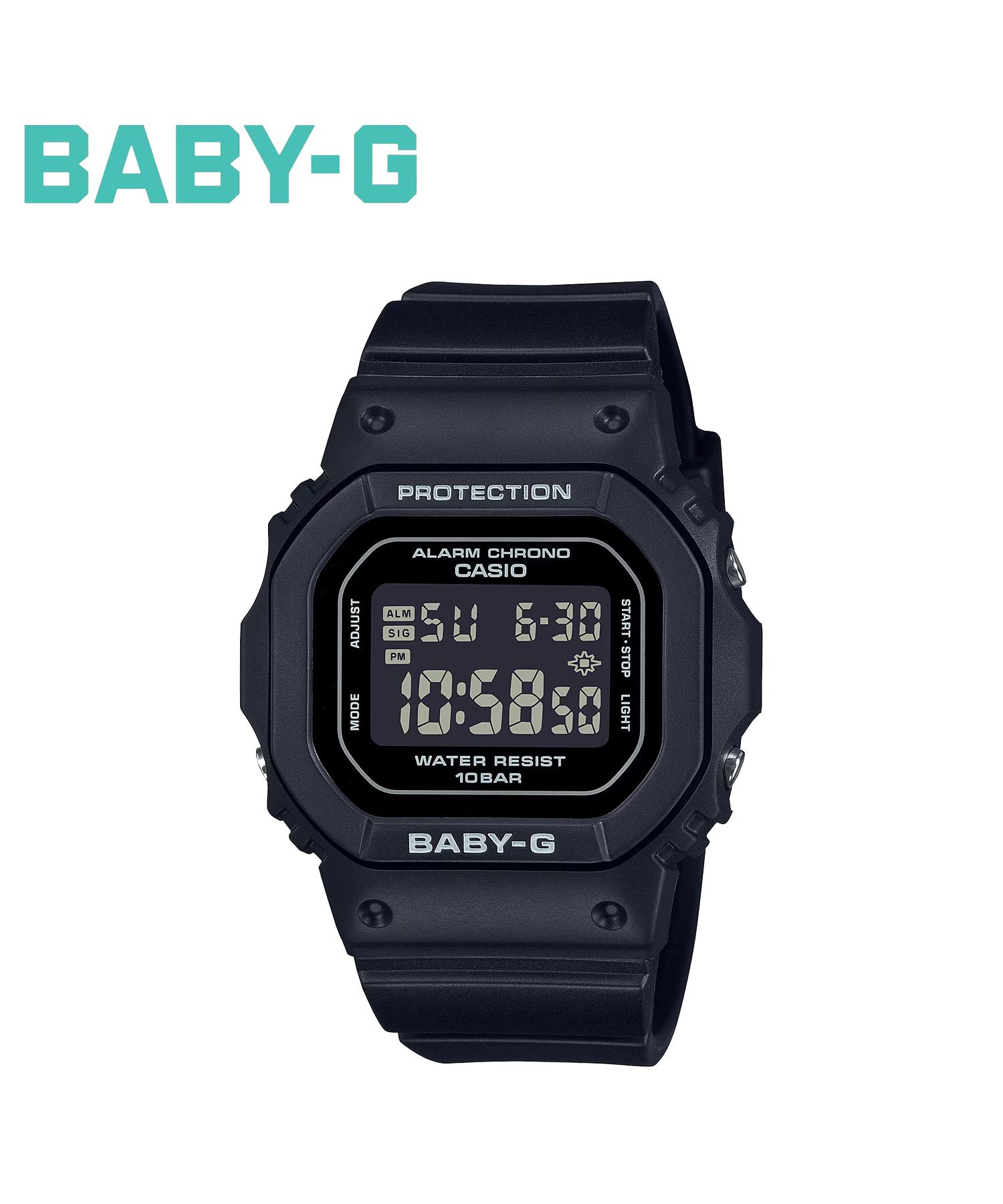 MARY QUANT CASIO デジタル腕時計 ブラック MARY QUANT CASIO デジタル腕時計 ブラック