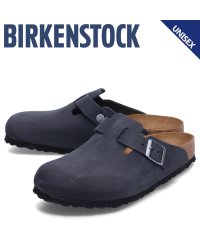 BIRKENSTOCK/ ビルケンシュトック BIRKENSTOCK ボストン サンダル メンズ レディース オイルドレザー 細幅 普通幅 BOSTON ブラック 黒/505850334