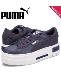 PUMA/ PUMA プーマ スニーカー メイズ クラッシュド プレミアム レディース 厚底 MAYZE CRASHED PRM WNS ダーク グレー 393070－0/505850423