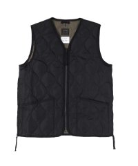 TAION/ TAION タイオン インナーダウン ベスト アウター メンズ レディース ミリタリー Vネックジップ 防寒 MILITARY W－ZIP V NECK DO/505850435