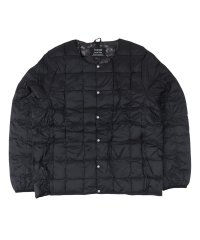 TAION/ TAION タイオン インナーダウン ジャケット アウター メンズ ベーシック クルーネックボタン 防寒 CREW NECK BUTTON DOWN JACK/505850438