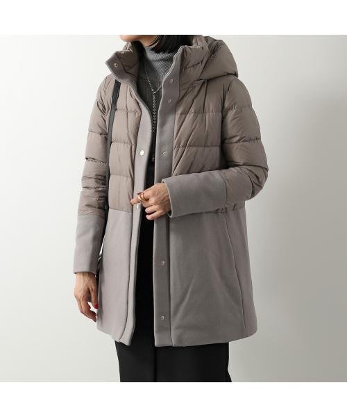 HERNO ヘルノ フード付き ダウンコート 40 (7～9号相当) ロング