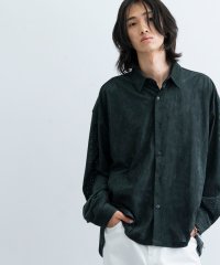 JUNRed/パンチングフェイクレザーシャツ/505851128