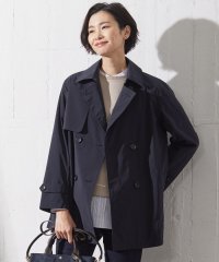 J.PRESS LADIES（LARGE SIZE）/【洗える・撥水】Reポリアーティローザ ダブル トレンチコート/505851161