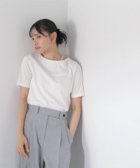 NATURAL BEAUTY BASIC/ベーシックTシリーズ ボートネック/505847357