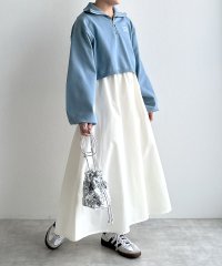 w closet/【SETアイテム】ハーフジッププルオーバー+ワンピース/505851545