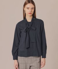 MACKINTOSH LONDON/コットンナイロンボイル2WAYノーカラーボウタイブラウス/505831260