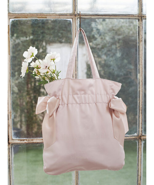 メゾン ド フルール Maison de FLEUR ダブルリボンギャザー