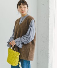 ITEMS URBANRESEARCH/Vネックシャギービッグベスト/505852143