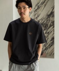 SHIPS MEN/【SHIPS別注】FRED PERRY: SOLOTEX(R) 鹿の子 ワンポイント ロゴ Tシャツ24SS/505852265