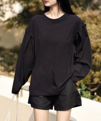 TeddyShop/テディショップ Teddyshop レディース水着 長袖フリルラッシュガード＋ショートパンツ 上下2点セット【返品不可商品】/505399098