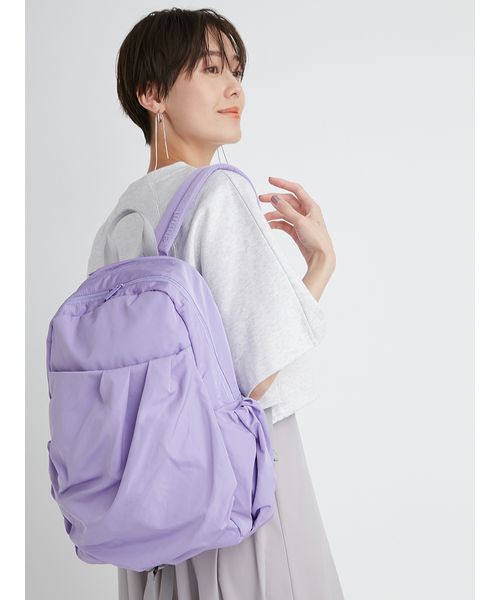 ONLINE限定カラー】eco 撥水ギャザーボディーバックパック ONLINE限定カラー】eco 撥水ギャザーボディーバックパック