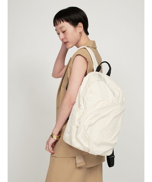 ONLINE限定カラー】eco 撥水ギャザーボディーバックパック ONLINE限定カラー】eco 撥水ギャザーボディーバックパック