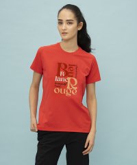 le coq sportif /【肌面ドライ】LCS プリュームニット 半袖Tシャツ（エールフォルム/池田エライザ着用）/505803995