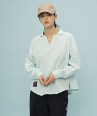 le coq sportif /ヘランカワッフル 長袖スキッパーシャツ/505804003