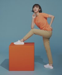 le coq sportif /【肌面ドライ】LCS プリュームクロス エアスタイリッシュパンツ（ルフフォルム/前開き）/505804010