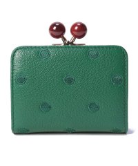 perche/＜ロングセラー＞ペルケ perche アクリル玉ドット刺繍・ジャバラカードウォレット/505844961