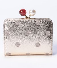 perche/＜ロングセラー＞ペルケ perche アクリル玉ドット刺繍・ジャバラカードウォレット/505844961