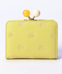 perche/＜ロングセラー＞ペルケ perche アクリル玉ドット刺繍・ジャバラカードウォレット/505844961