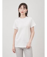 Mila Owen/UsedライクコンパクトスラブTシャツ【マシーンウォッシャブル】/505855699