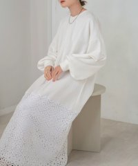 Bab/バブ Bab ヘムレーススウェットワンピース/505855777