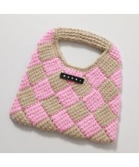 MARNI/MARNI KIDS ハンドバッグ DIAMOND M00995 M00RP かぎ針編み/505856257