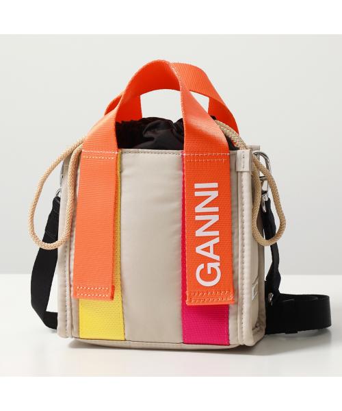 GANNI ショルダーバッグ Recycled tech Mini Tote ミニバッグ GANNI ショルダーバッグ Recycled tech Mini Tote ミニバッグ